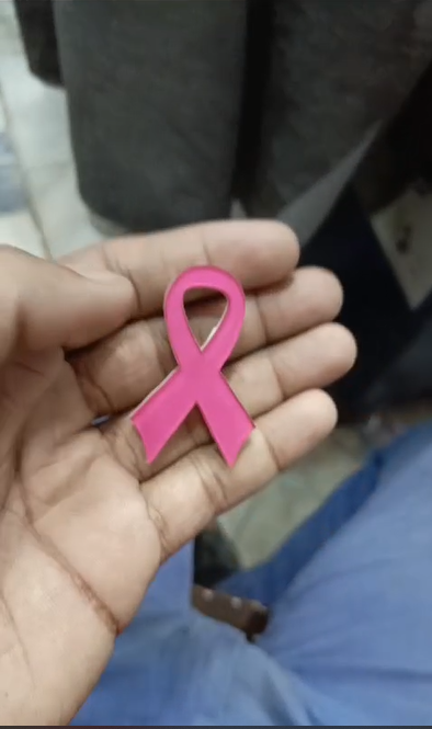 Customized Pink Ribbon