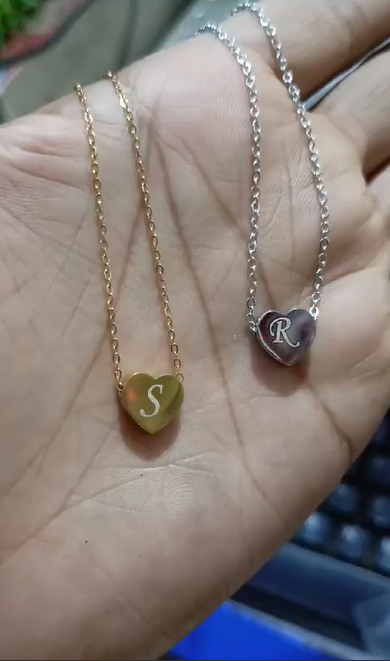 CUSTOMIZED 3D TINY HEART NECKLACE