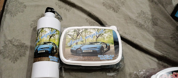 Customized Lunch Box & Bottle